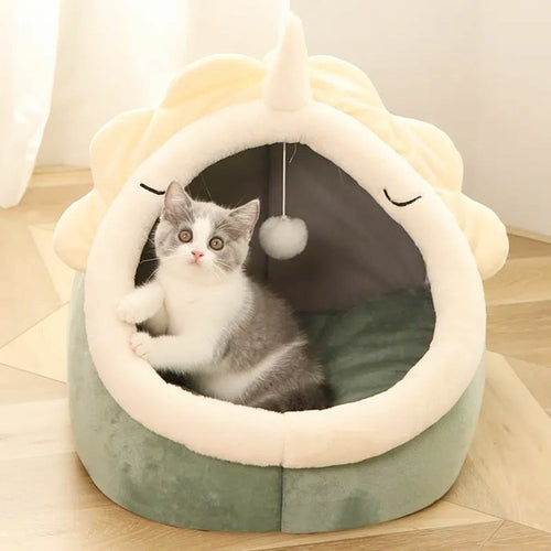 Neox DinoNest™ – Adorable Dinosaur Pet House with Toy