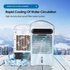 Neox CoolMist™ – Mini Portable Air Cooler & Personal Cooling Fan