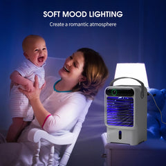 Neox CoolMist™ – Mini Portable Air Cooler & Personal Cooling Fan