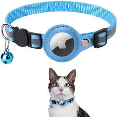 Neox TrackGuard™ – Reflective AirTag Case Collar for Cats & Dogs