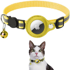 Neox TrackGuard™ – Reflective AirTag Case Collar for Cats & Dogs