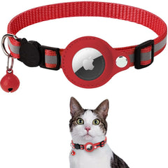 Neox TrackGuard™ – Reflective AirTag Case Collar for Cats & Dogs