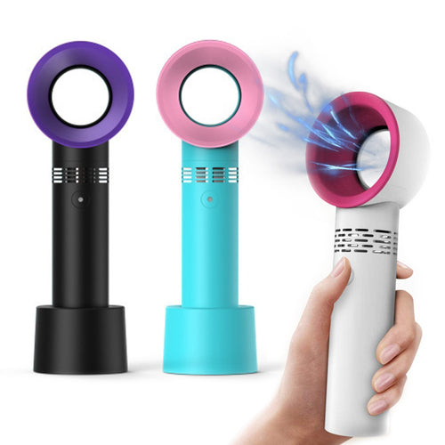 Neox AirWave™ – Rechargeable Bladeless Portable Mini Fan